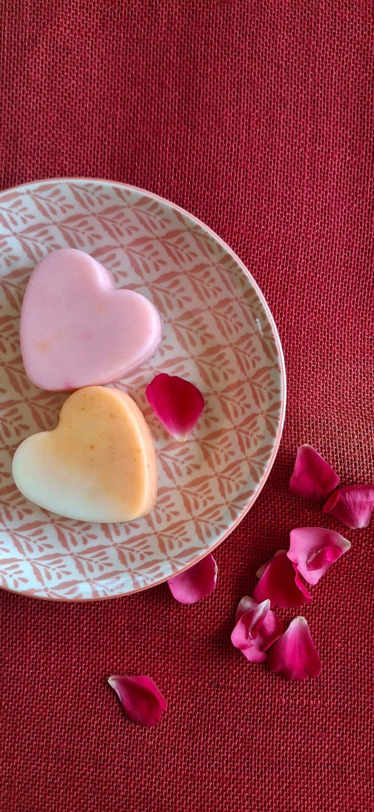 Peppermint Heart soap - Soleseife sea water soap