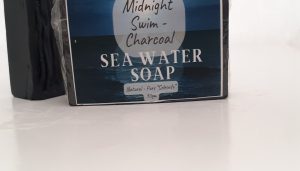 Activated charcoal detox soap bar natural
