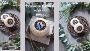 Lavender Peppermint flower soap bar Soleseife sea water soaps